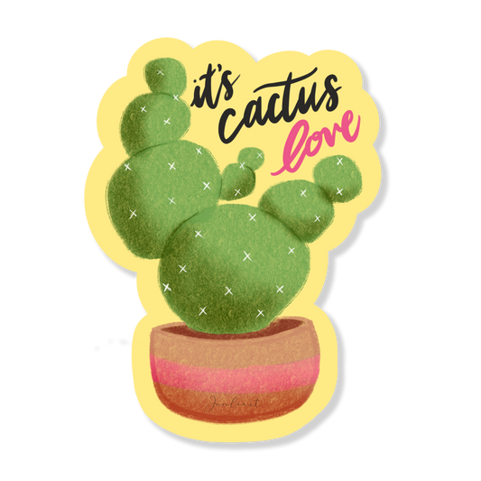 It's Cactus Love Sticker